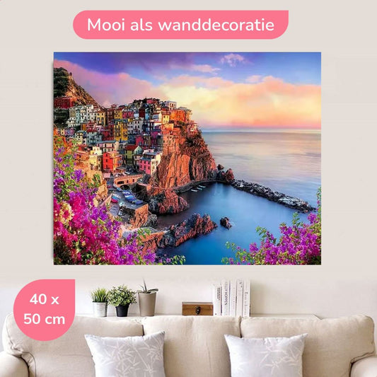 Kleurrijk Italië 40x50 cm