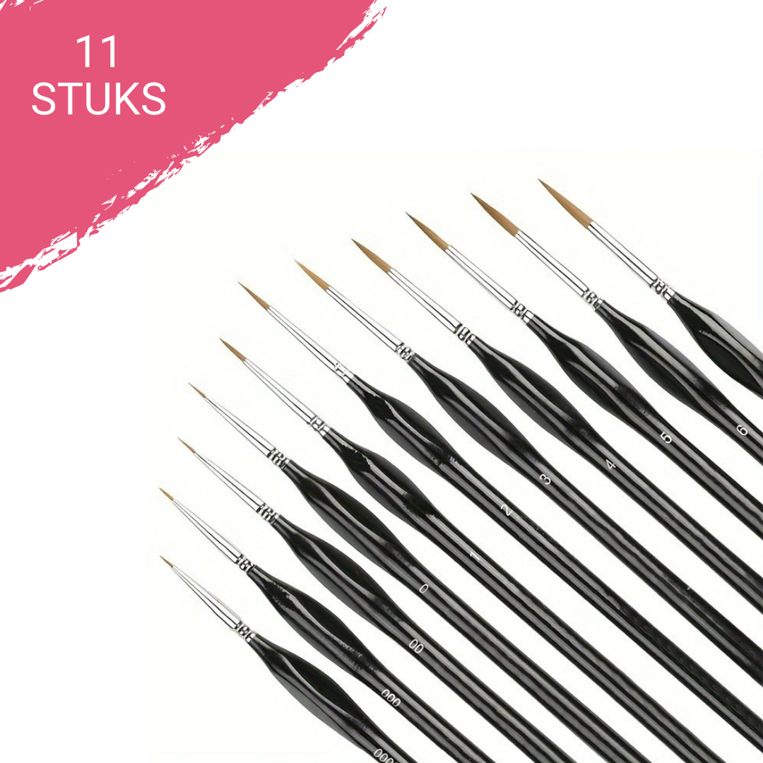 6 Stuks Penselen voor Acryl Schilderen Schilderpenselen Kit | NL 6 Stuks Penselen voor Acryl Schilderen Schilderpenselen Kit | NL