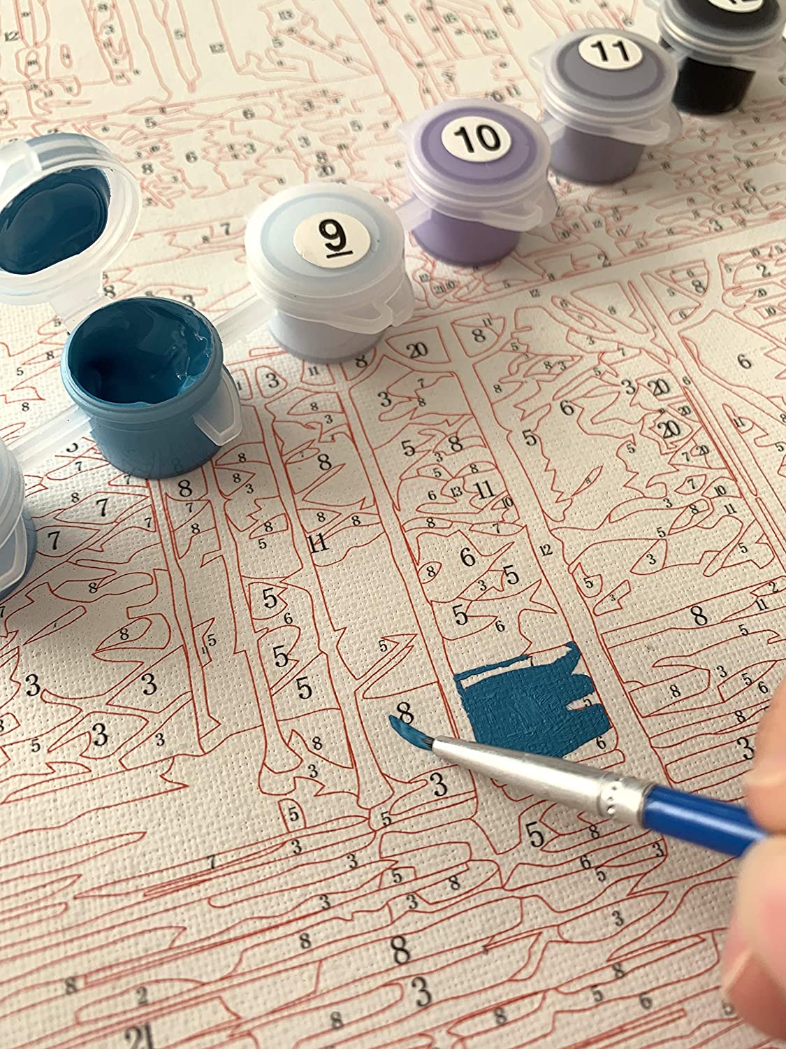 Penselenset van 10 stuks