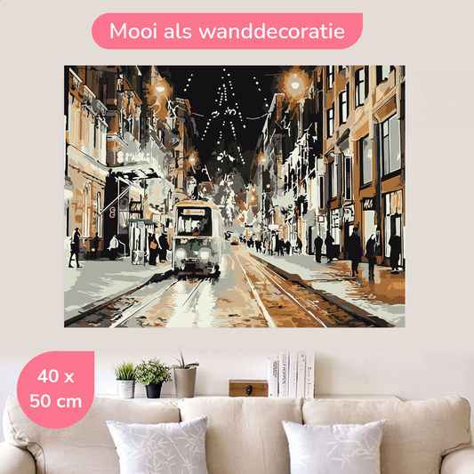 Kerst Londen 40x50 cm