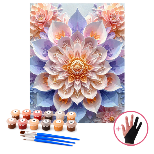 HobbyMania Originals - Mandala Pastel 40x50 cm