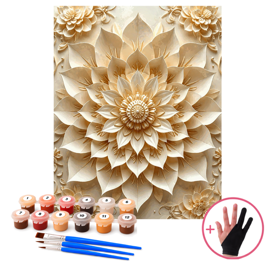 HobbyMania Originals - Mandala Beige 40x50 cm