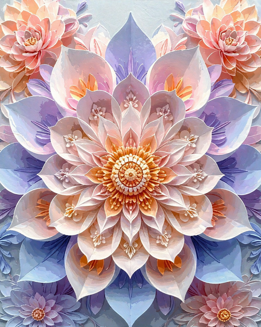 HobbyMania Originals - Mandala Pastel 40x50 cm